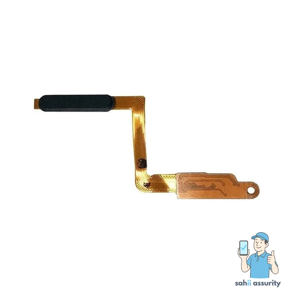 Fingerprint Sensor with Flex Cable for Samsung Galaxy A7 2018 White
